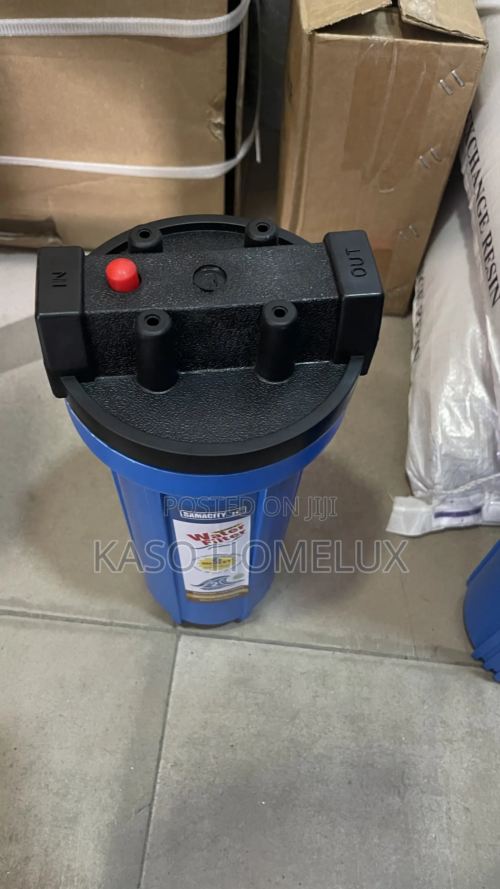 Single Short Non-Transparent Water Filter