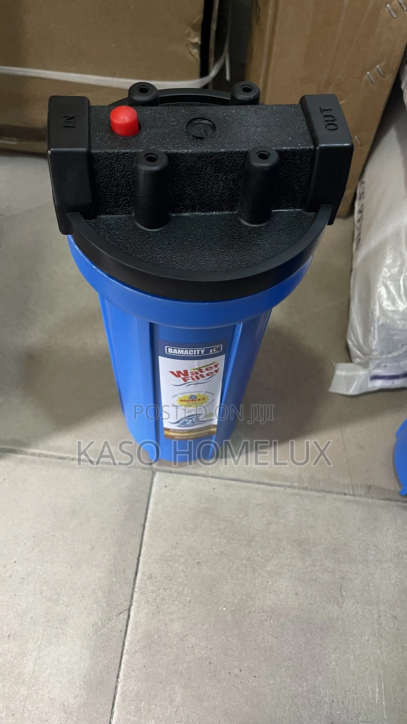 Single Short Non-Transparent Water Filter