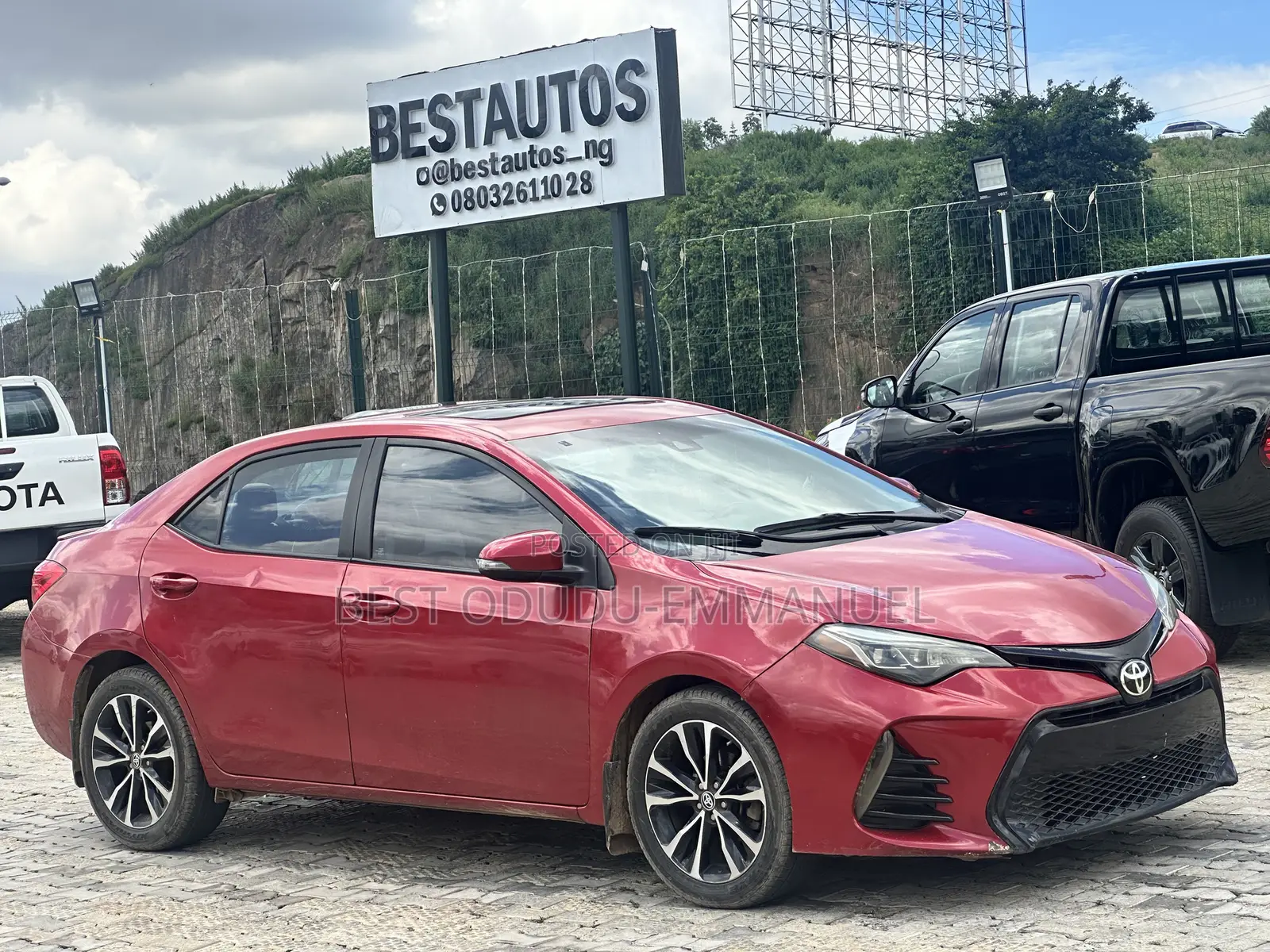 Toyota Corolla 2018 Red