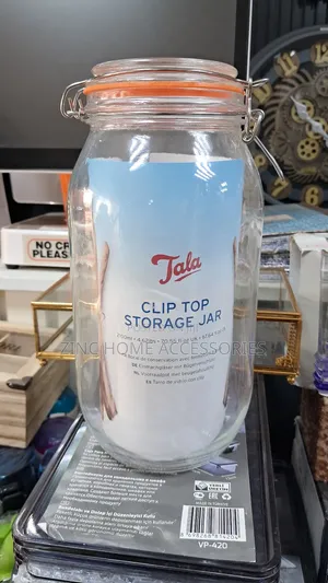Clip Top Storage Jar