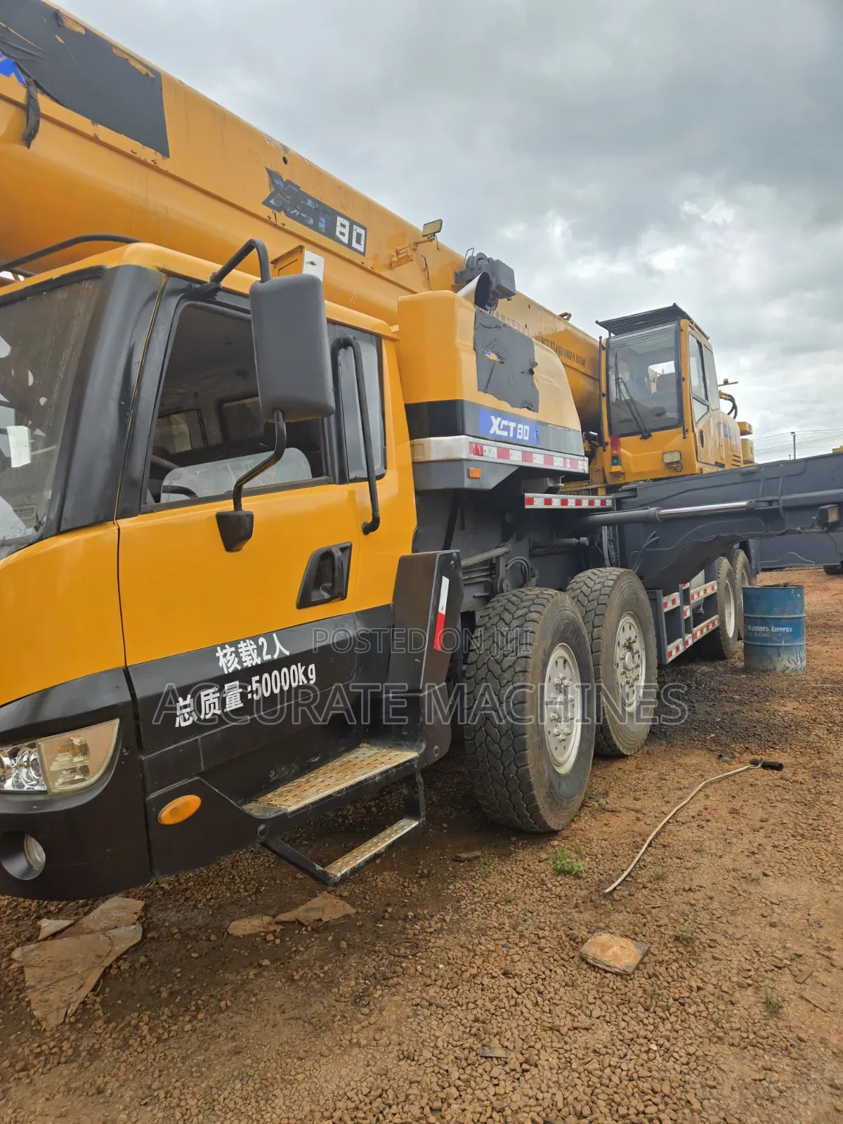 80tons XCMG Crane