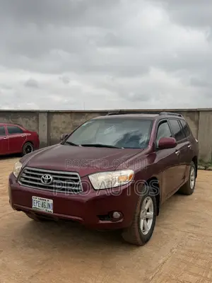 Toyota Highlander V6 2009 Red