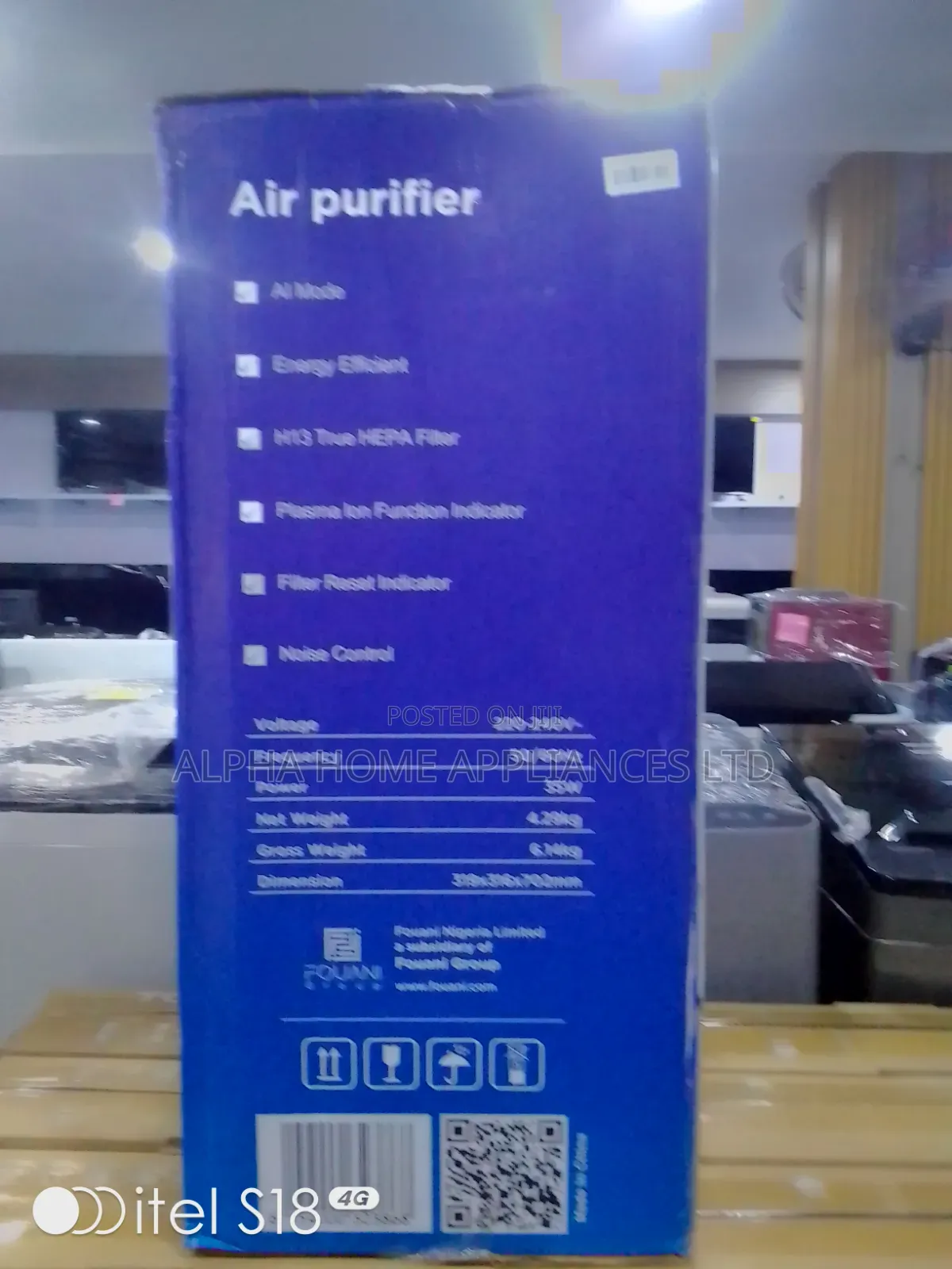 Maxi Air Purifier White Colour