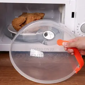Big Size Microwave Food Cover With Handle and Adjustable Steam Vents