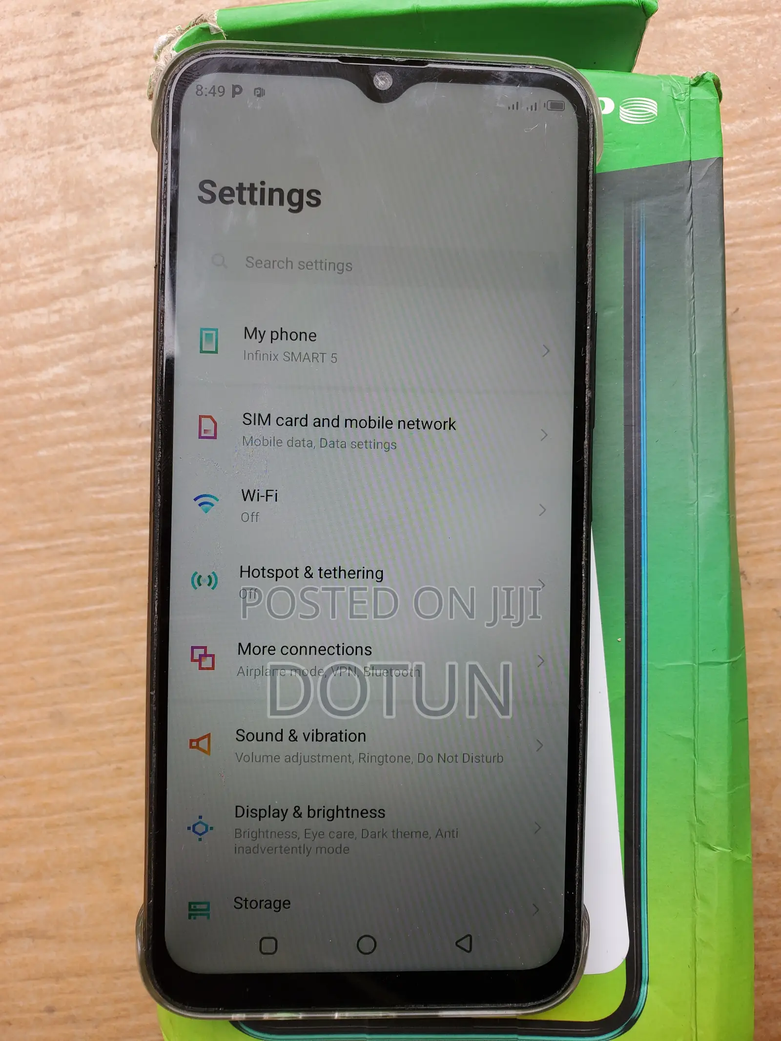 Infinix Smart 5 4G (X657C) 32 GB Black