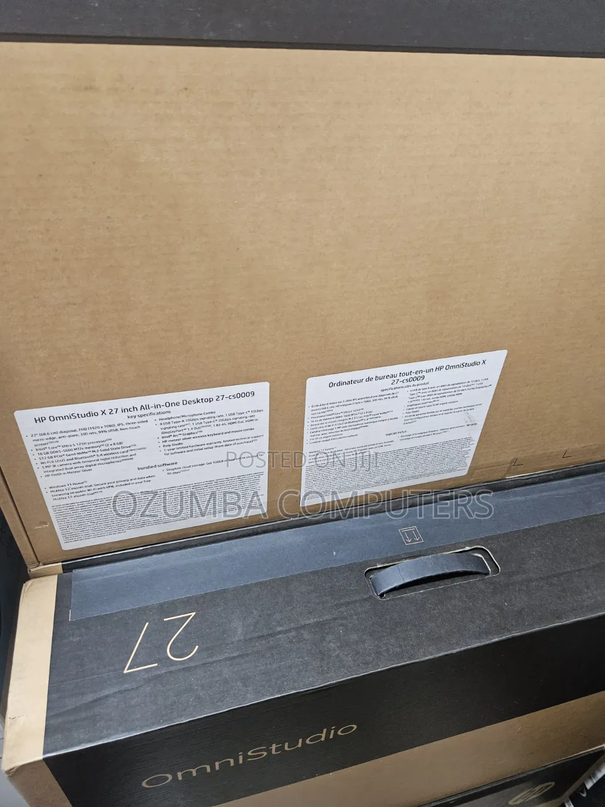New Desktop Computer HP 16GB Intel Core Ultra 5 SSD 512GB