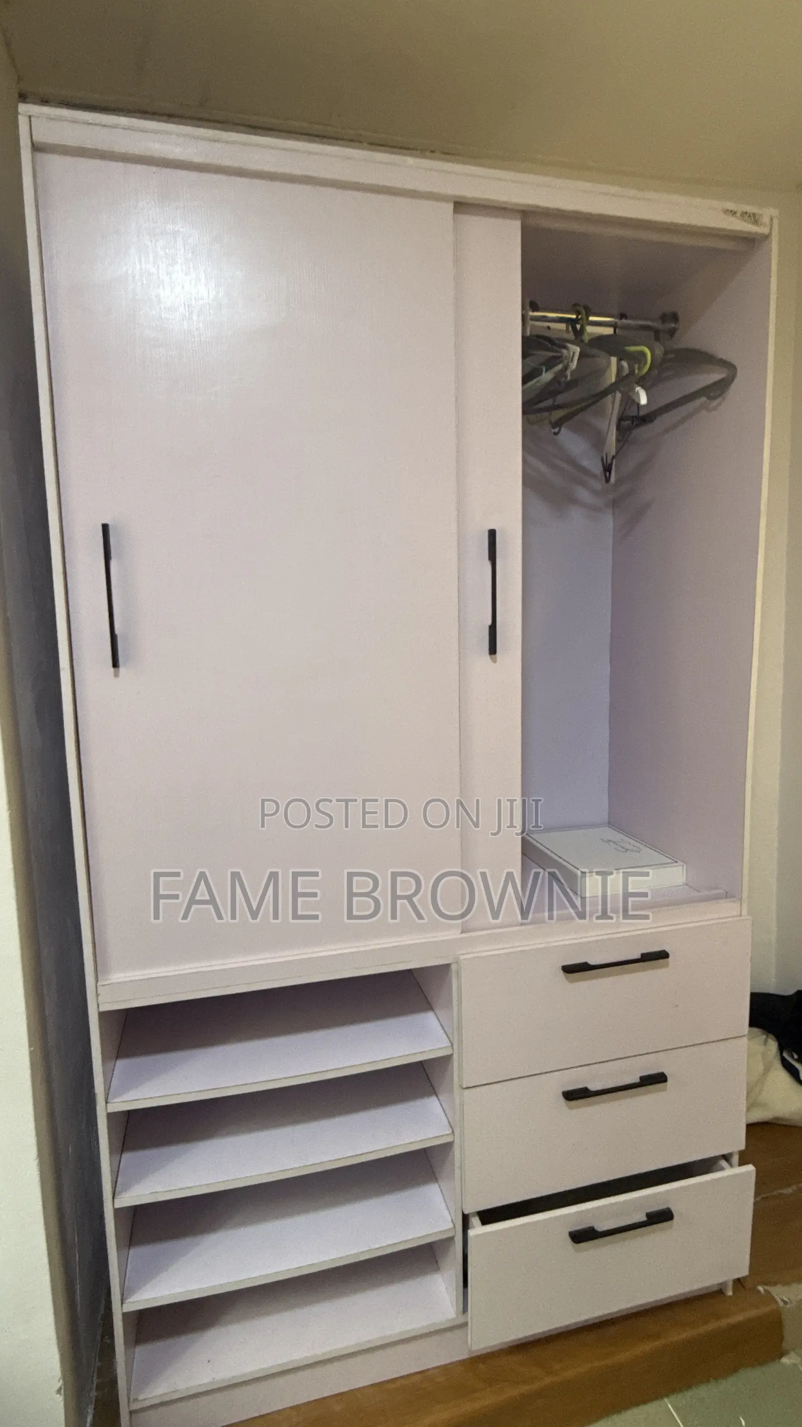 Clean White Wardrobe for Sale