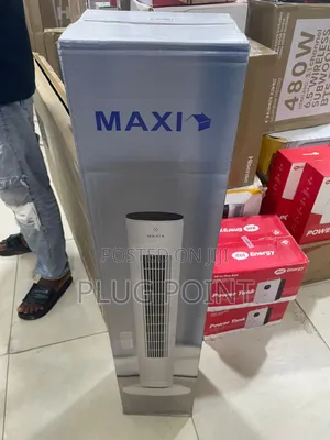 Maxi 40” Oscillating Tower Fan With Durable Build