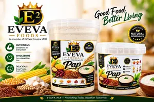 Pap -Yellow Corn, Guinea Corn, Millet, Tiger Nuts, Dates - 2 Litres