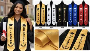 Customized Graduation Sash | Class of 2026 | Graduation Stole
