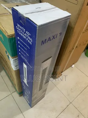 Maxi Slim Tower Fan 40” With Adjustable Airflow