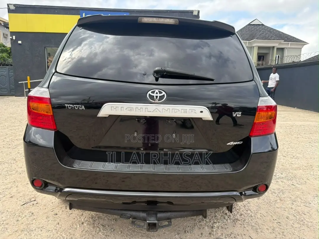 Toyota Highlander V6 2009 Black