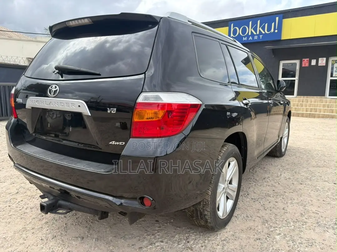 Toyota Highlander V6 2009 Black