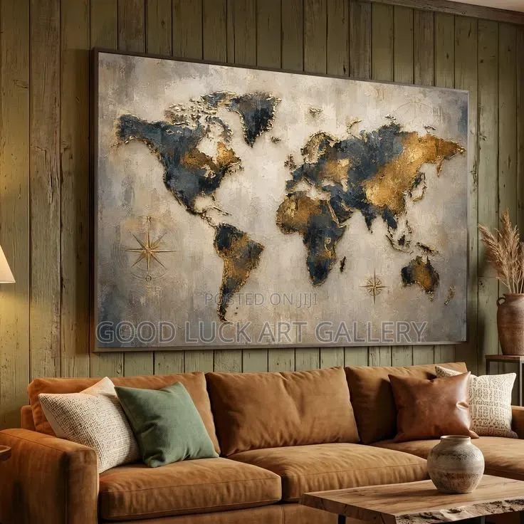 Canvas World Map