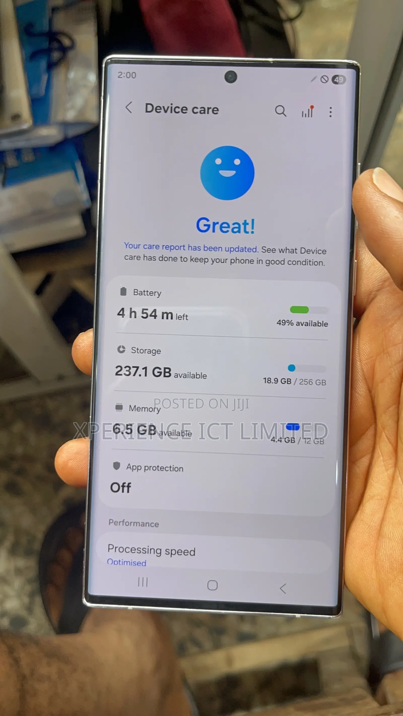 Samsung Galaxy S22 Ultra 256 GB White