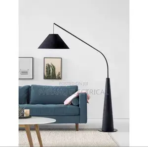 Modern Creative Minimalist Walnut Fishing Floor Lamp