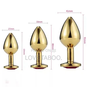 Gold Butt Plug Set.