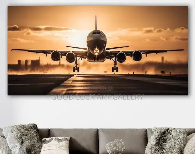 Airplane Canvas Art