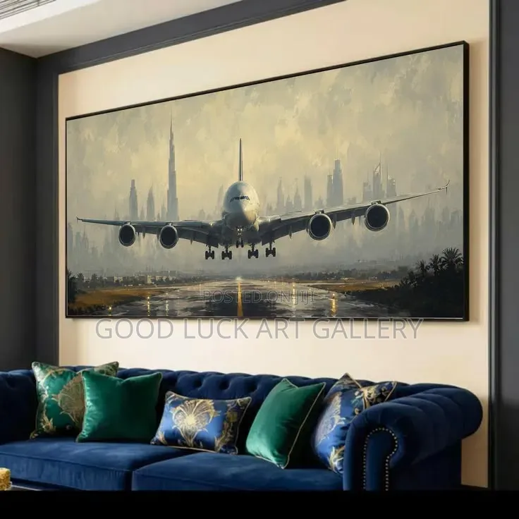 Airplane Canvas Art