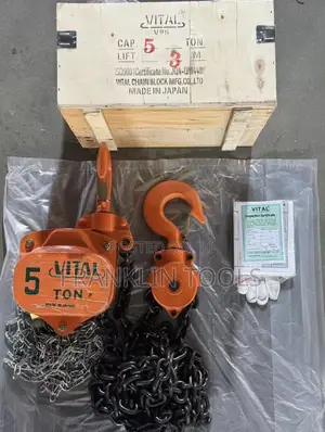 Vital 5-Ton Manual Chain Block