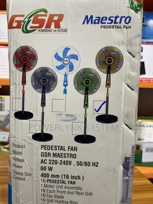 GSR Maestro Pedestal Fan