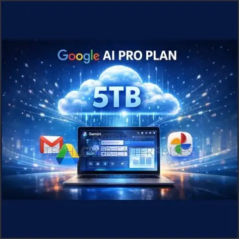 Google Gemini AI Pro + 5TB Storage + Anti‐Gravity Flow – 6 Month