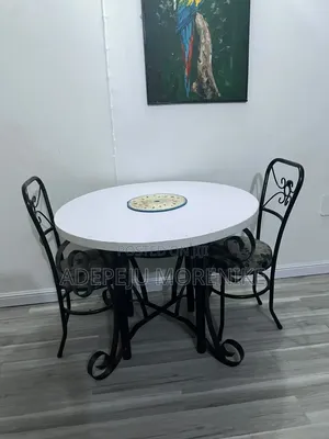 Wrought Iron Dinning Table Set