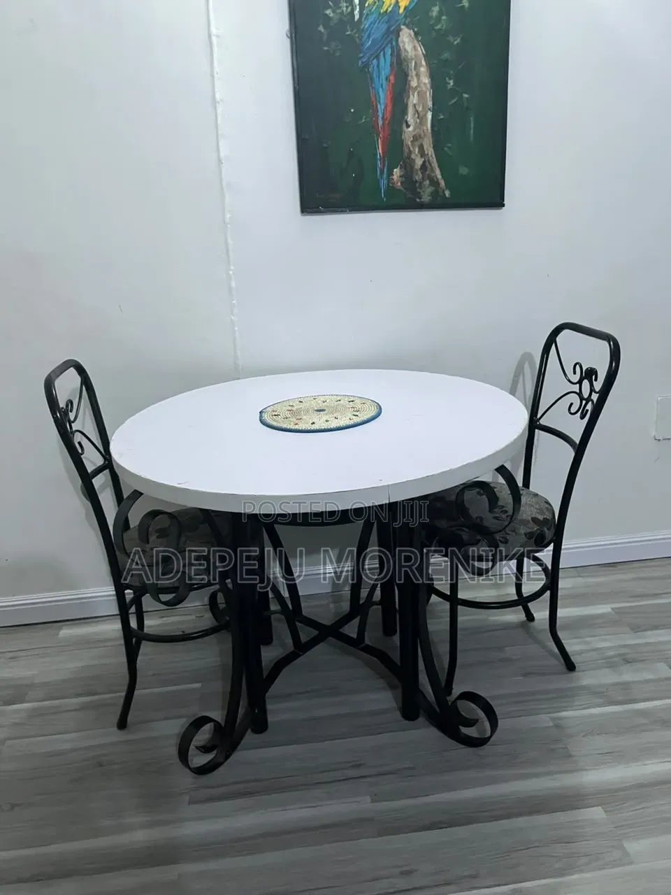 Wrought Iron Dinning Table Set