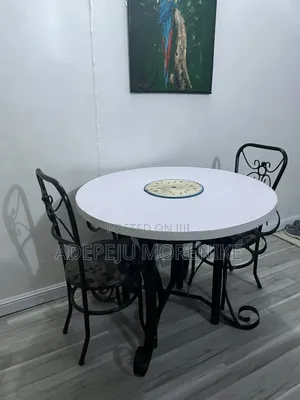 Wrought Iron Dinning Table Set