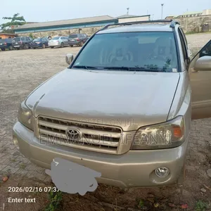 Toyota Highlander Limited V6 2005 Gold