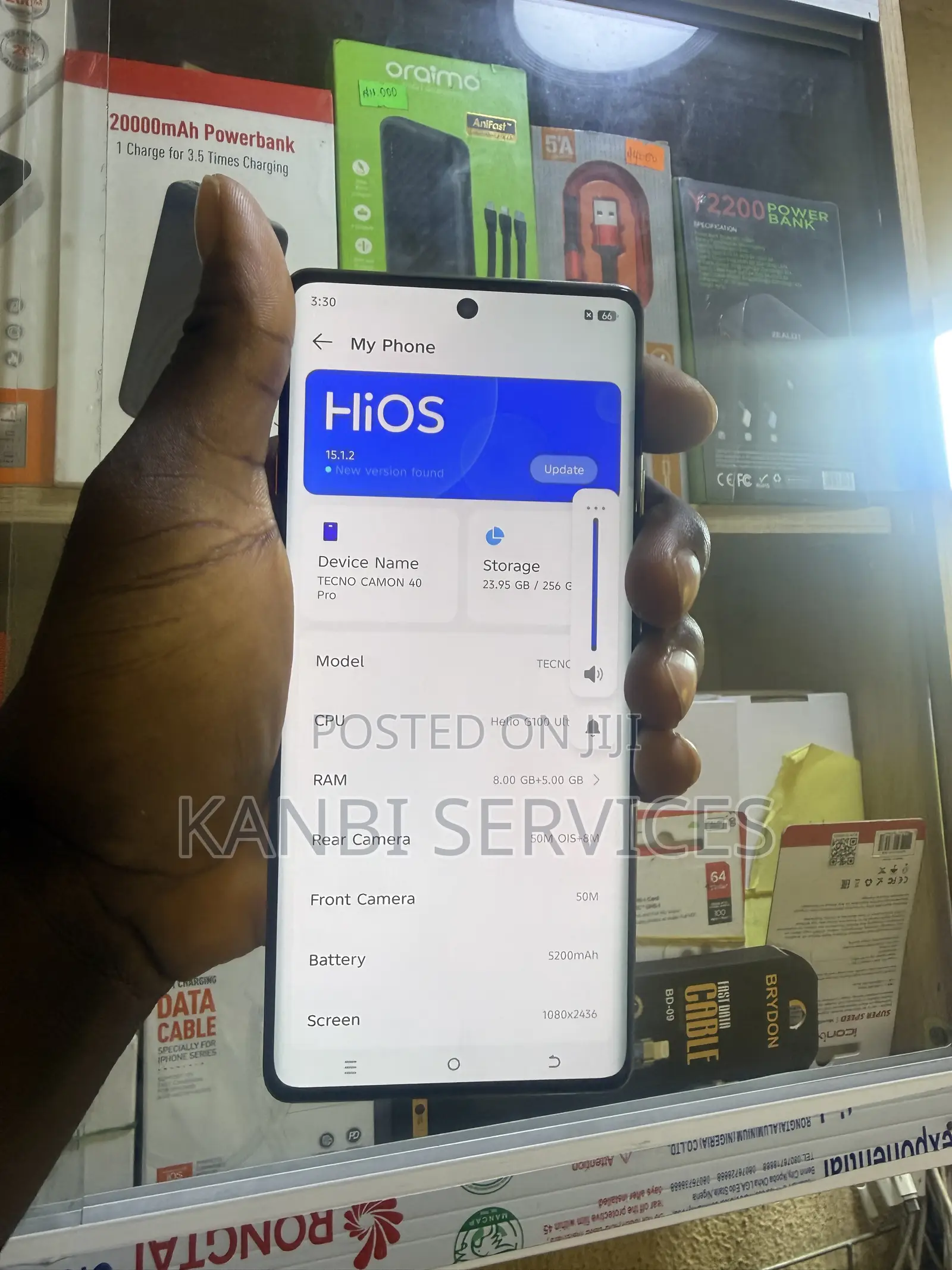 Tecno Camon 40 Pro 4G 256 GB Blue
