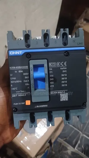 63A 4pole CHINT Breaker
