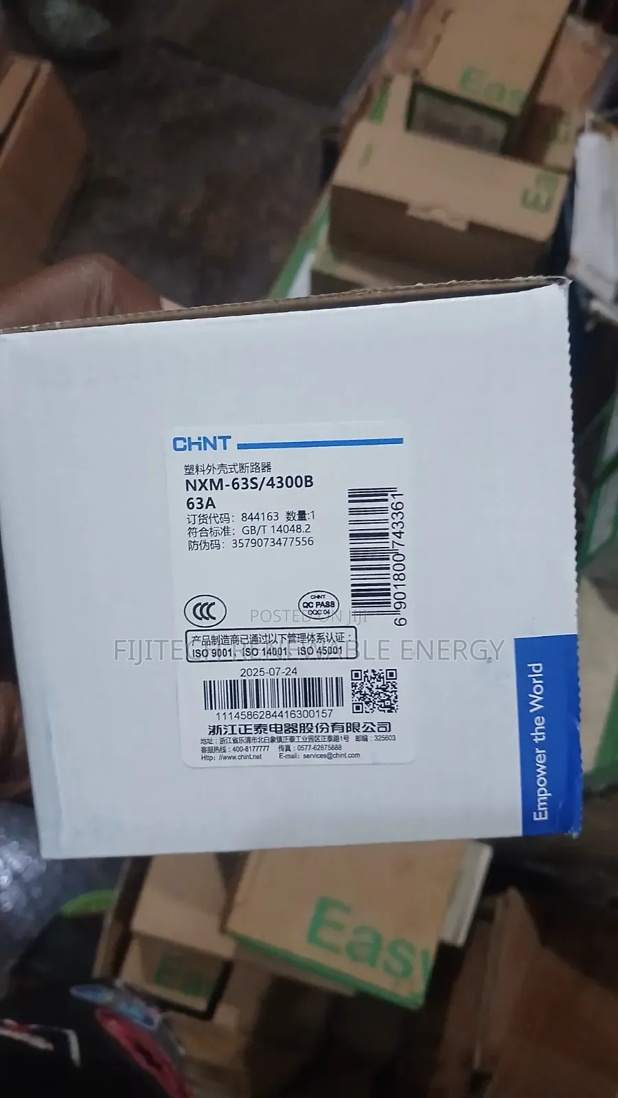 63A 4pole CHINT Breaker
