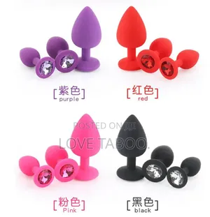 Silicone Butt Plug Set