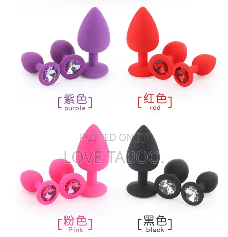Silicone Butt Plug Set