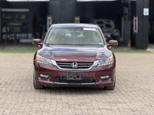 Honda Accord EX-L V6 w/Navigation 4dr Sedan (3.5L 6cyl 6A) 2015 Red