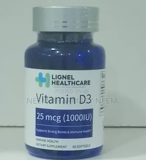 Lignel Healthcare Vitamin D3 1000IU