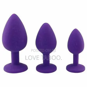 Silicone Butt Plug Set