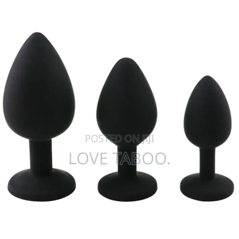Silicone Butt Plug Set
