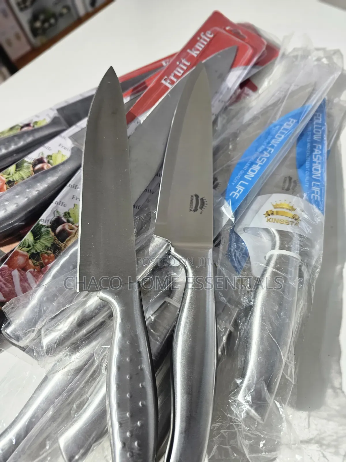 Single Stainless Steel Kitchen Knife