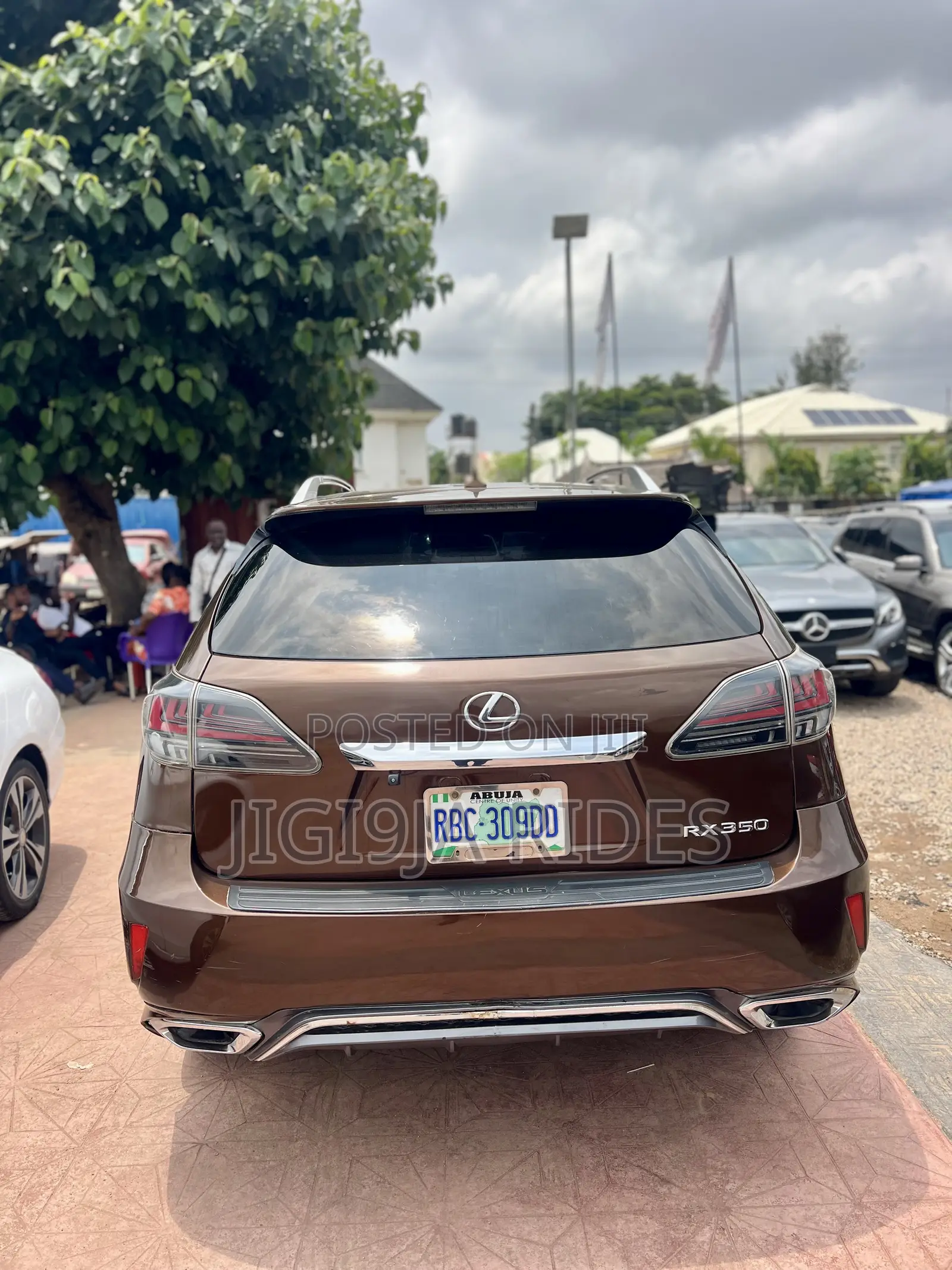 Lexus RX 350 2011 Brown