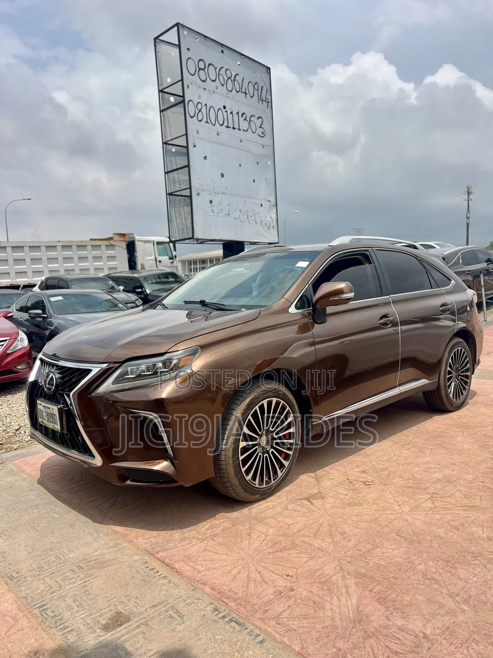 Lexus RX 350 2011 Brown