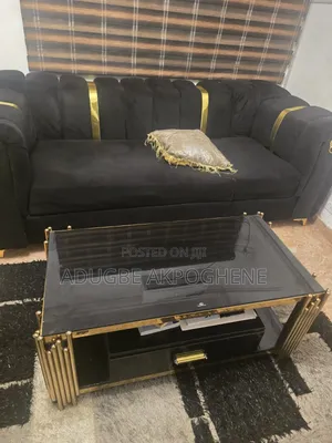 Glass Marble Center Table