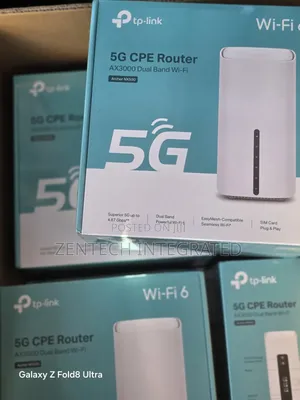 TP-Link Wifi 6 5g Cpe Sim Router Dual Band