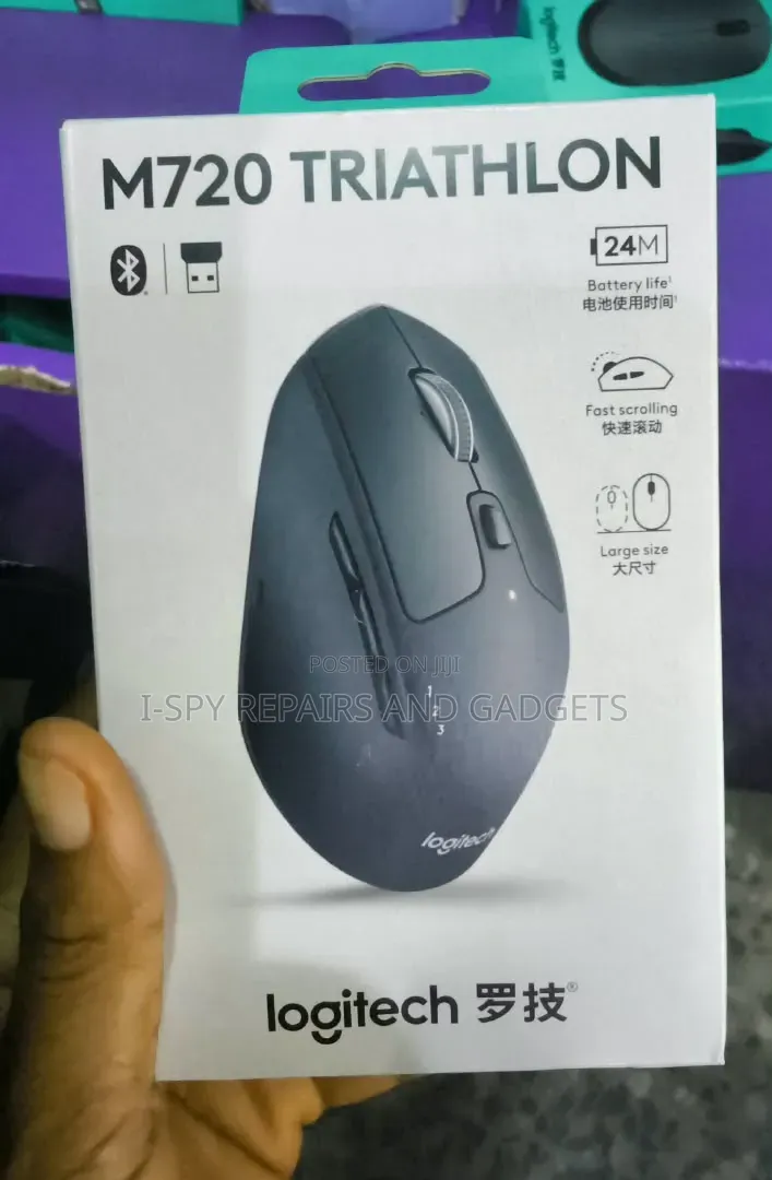 Logitech M720 Triathlon Wireless Mouse