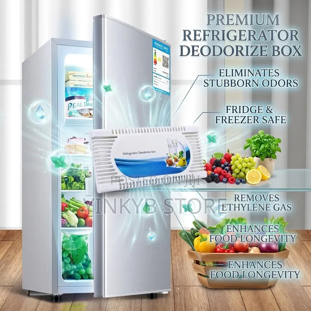 Refrigerator Deodorizer Box – Activated Bamboo Charcoal