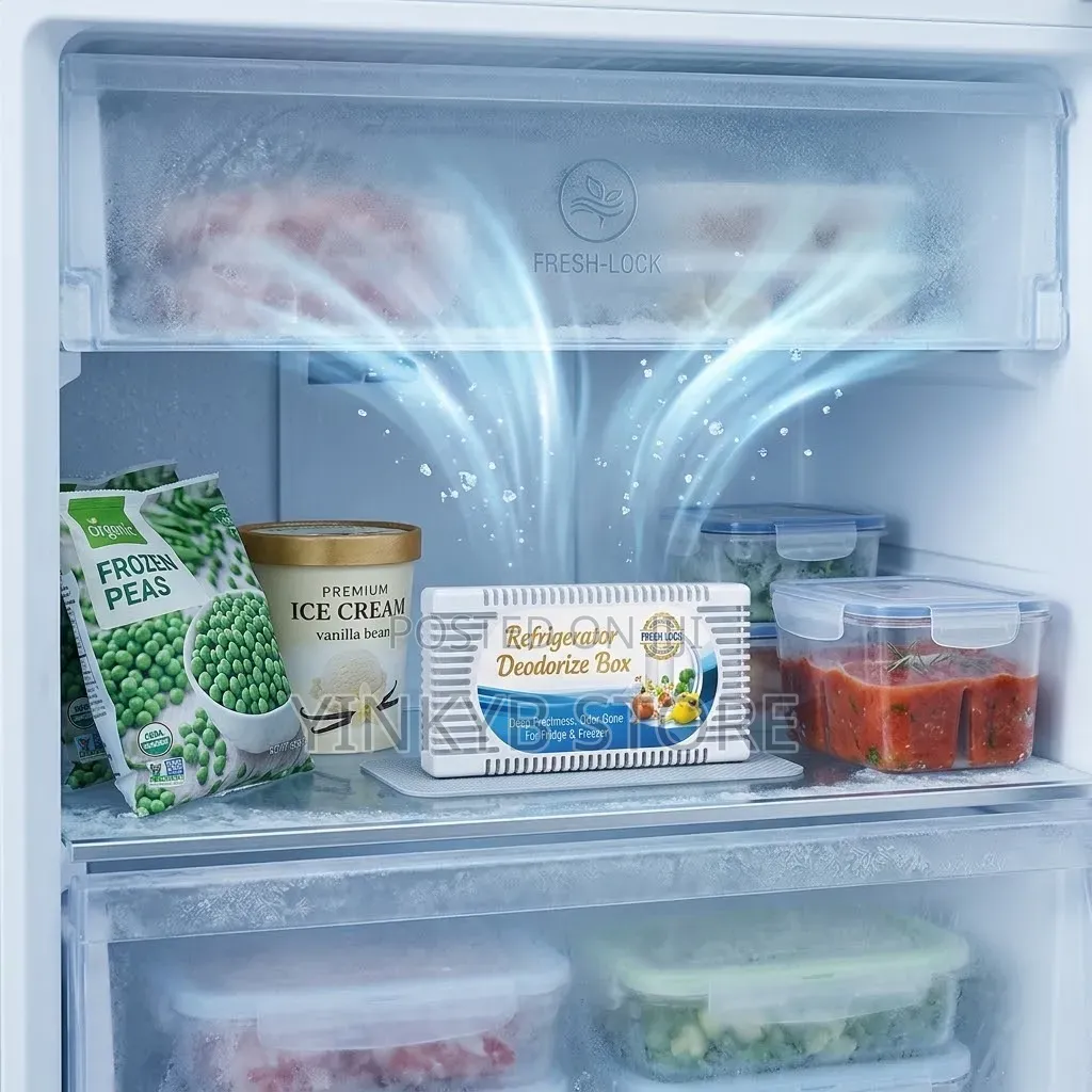 Refrigerator Deodorizer Box – Activated Bamboo Charcoal