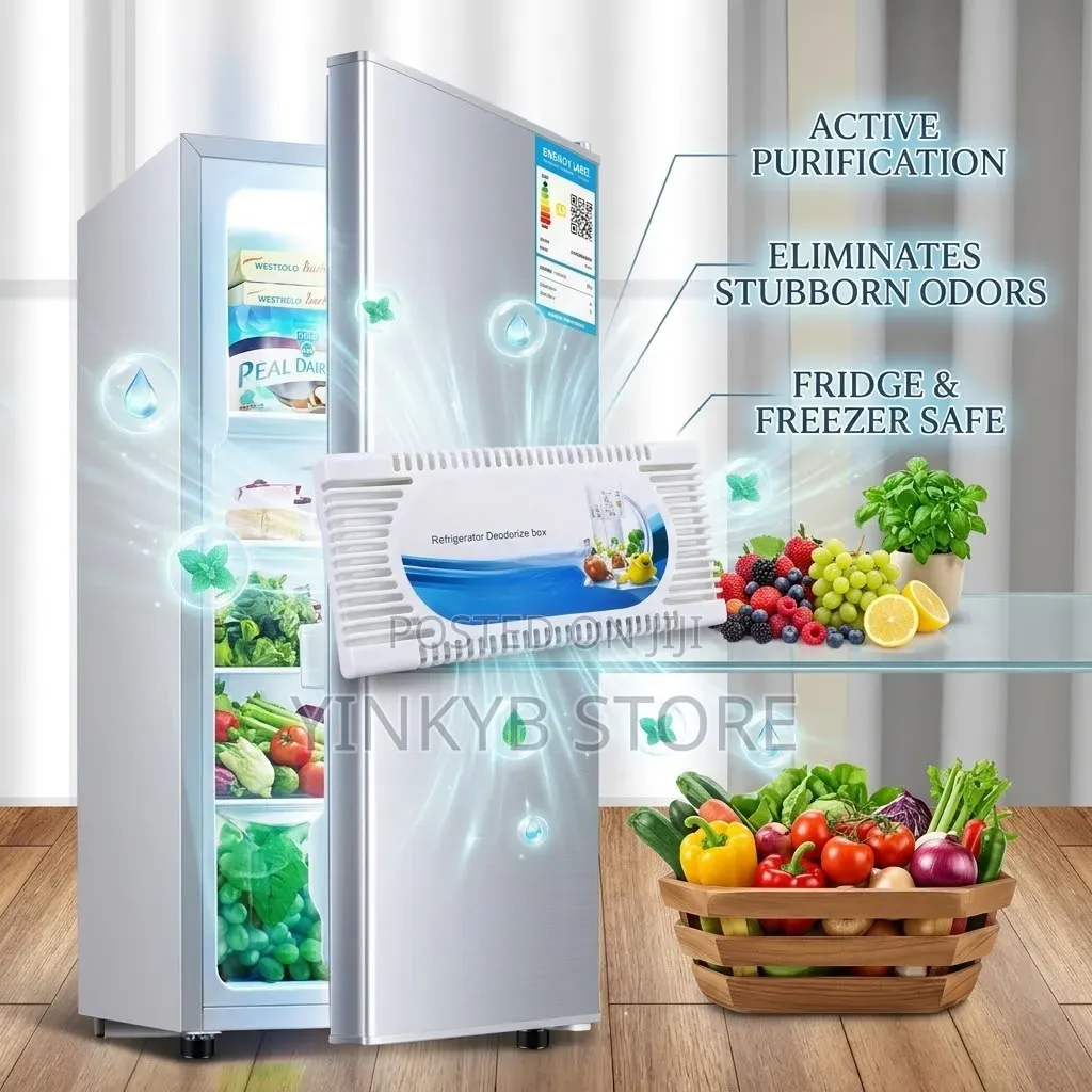 Refrigerator Deodorizer Box – Activated Bamboo Charcoal
