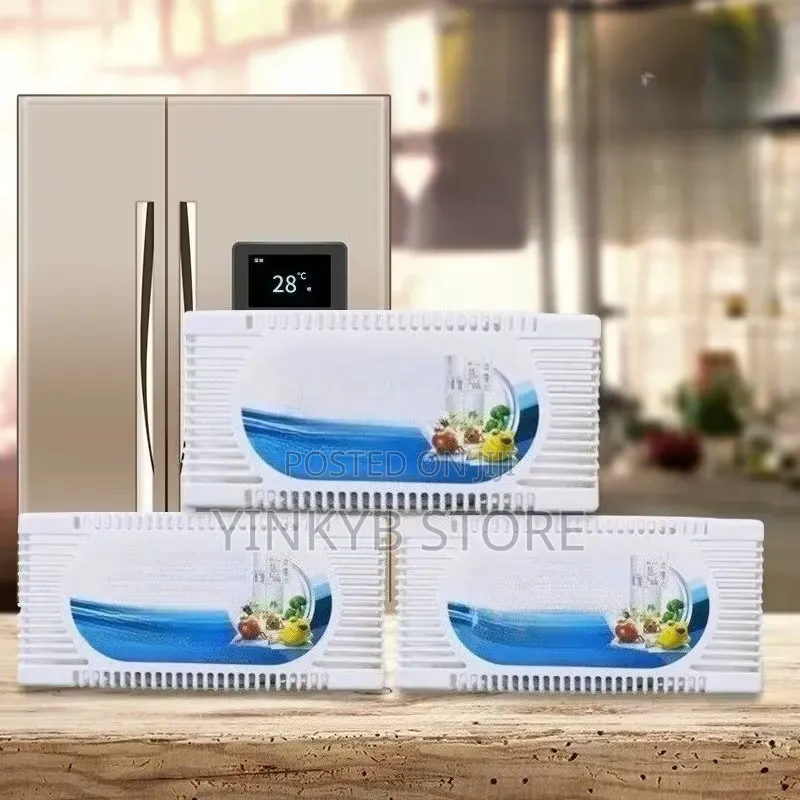 Refrigerator Deodorizer Box – Activated Bamboo Charcoal