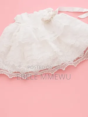 White Lace Baby Girl Party/Occasion Dress